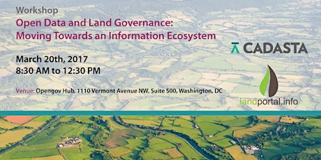 Open Data and Land Governance: Moving Towards an Information Ecosystem primary image