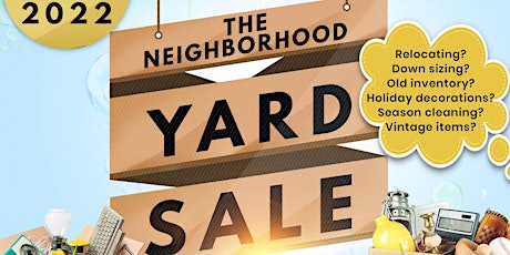The Neighborhood Yard Sale tickets