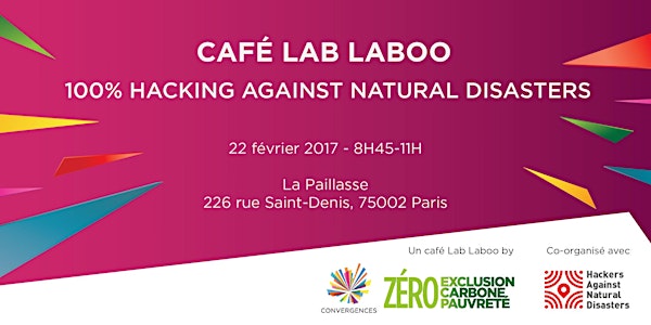 Café Lab Laboo 100% Hacking Against Natural Disasters
