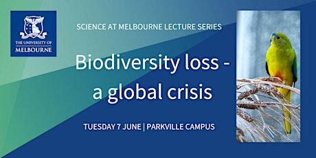Biodiversity loss - a global crisis tickets