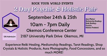 Two Day Psychic & Holistic Fair! tickets