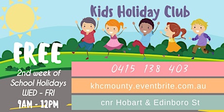 FREE Kids Holiday Club primary image
