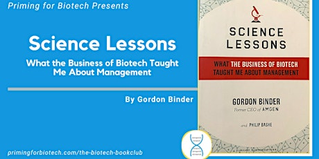 Priming for Biotech Bookclub | Science Lessons biglietti