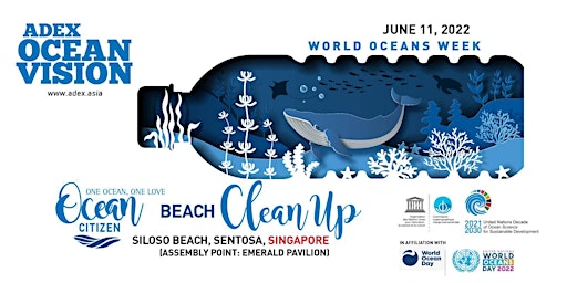 ADEX Ocean Vision - Sentosa Beach Clean Up