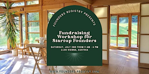 Fundraising 101 Workshop for Startups