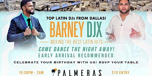 Bailame - Salsa Saturdays at Palmeras Lounge primary image