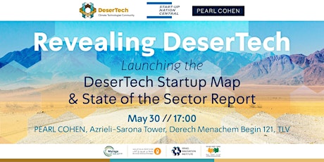 Revealing DeserTech - Report and Startups Map Launch tickets