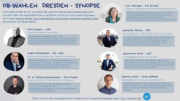 Podiumsdiskussion zur OB-Wahl in Dresden: Bild 