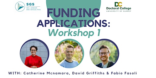 Funding Applications - Workshop 1