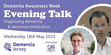 Dementia Awareness Week Talks - Diagnosing dementia & dementia medication tickets