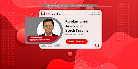 (LIVE WEBINAR) Workshop: Fundamental Analysis in Stock Trading tickets