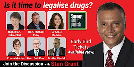 Is it Time to Legalise Drugs?  Forum tickets