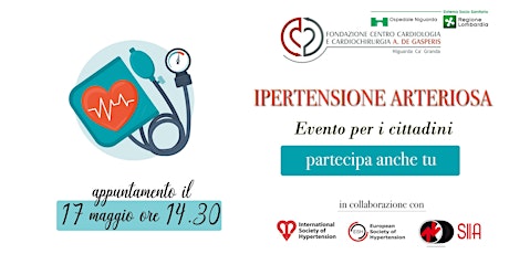 Giornata di prevenzione dell'ipertensione arteriosa biglietti
