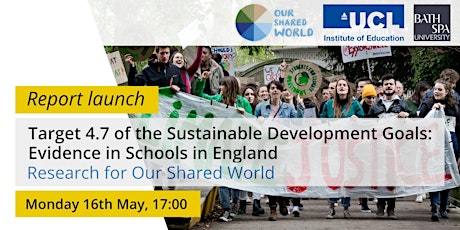 Report launch: Target 4.7 of the SDGs: Evidence in Schools in England tickets