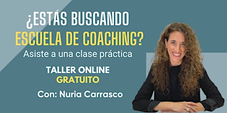 CLASE PRÁCTICA DE COACHING (Taller online) bilhetes