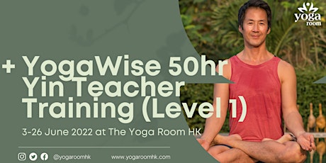 YogaWise 50-hour Yin Teacher Training tickets
