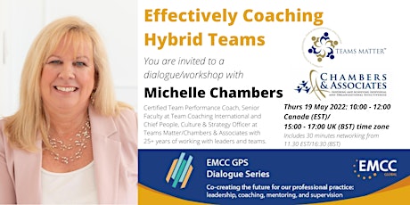 Michelle Chambers: Effectively Coaching Hybrid Teams biglietti