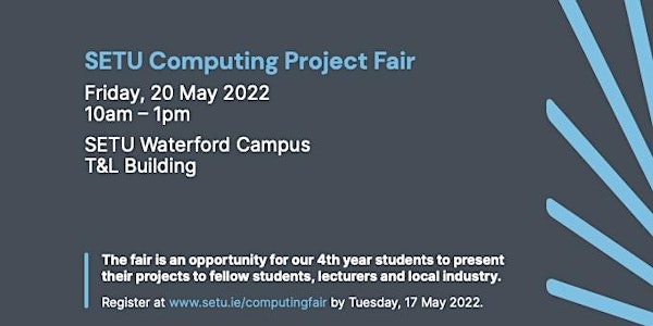 SETU Computing Project Fair