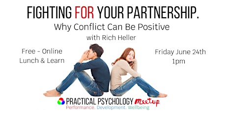 Fighting FOR your Partnership -  Positive Conflict with Rich Heller primary image