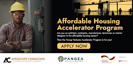 YOUNG VENTURES ACCELERATOR PROGRAM IN AFFORDABLE HOUSING 2.0 tickets