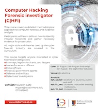 Computer Hacking Forensics Investigator Bootcamp tickets