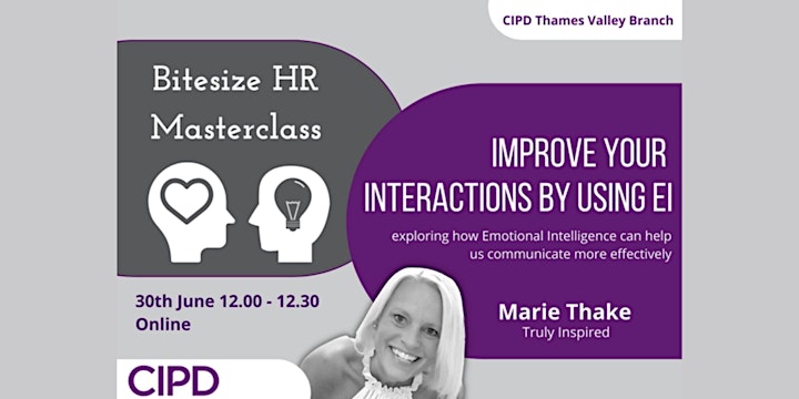 Bitesize HR Masterclass: Improve Your Interactions by Using EI image