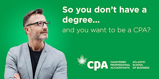So you don’t have a degree ...
