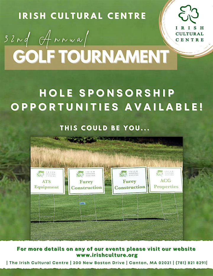 32nd Annual ICC Golf Tournament - Sponsorship Sign-Up image