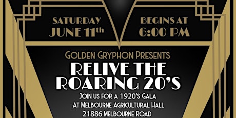 Relive the Roaring 20's - Gala and Film Premiere tickets