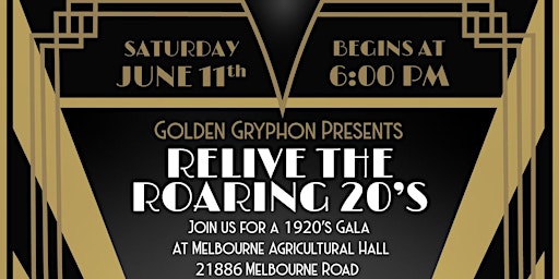 Relive the Roaring 20's - Gala and Film Premiere