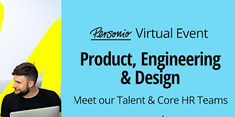 Meet Personio:  Product, Design/UX and Engineering for Talent and Core HR tickets