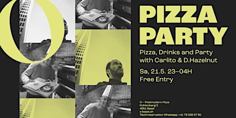 Pizza, Drinks and Party Tickets