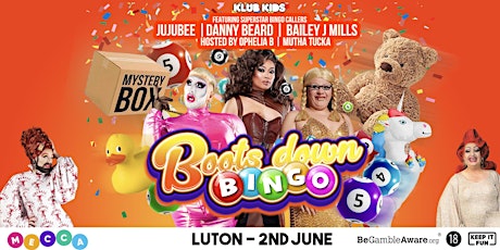 Boots Down Bingo at Luton tickets