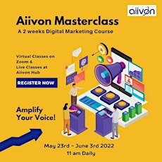 Aiivon Masterclass tickets