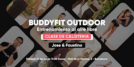 Buddyfit outdoor - Barcelona entradas