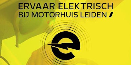 Ervaar Elektrisch - Motorhuis Leiden tickets