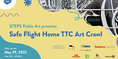 Safe Flight Home: TTC Art Crawl tickets