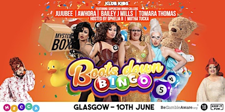 Boots Down Bingo at Glasgow tickets