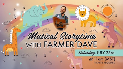 Summer Concert Series with Farmer Dave: July 23, August 20, September 10 tickets