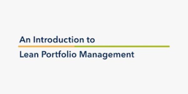 Lean portfolio management