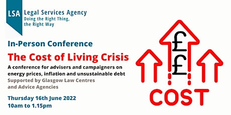 The Cost of Living Crisis tickets