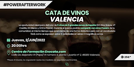 #CATADEVINO - Presencial Valencia billets