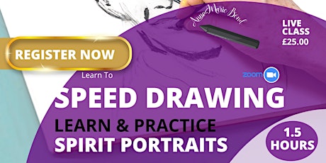 Spirit Portraits Speed Portraits Drawing Workshop tickets