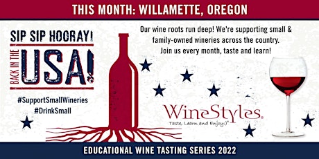 Wine Class -Back in the USA  -Oregon tickets