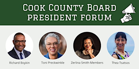 Cook County Board president forum tickets