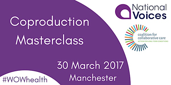 Coproduction Masterclass (Greater Manchester)