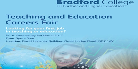 Bradford College Teaching and Education Fair 2017 primary image