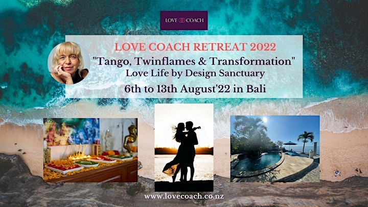 LOVE COACH RETREAT 2022  Tango, Twinflames & Transformation 11 - 18 June 22 image
