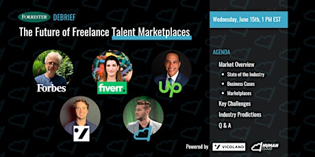 The Future Of Freelance Talent Marketplaces and Forrester Report Debrief tickets