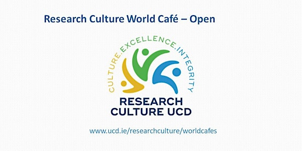 Research Culture World Café - Open